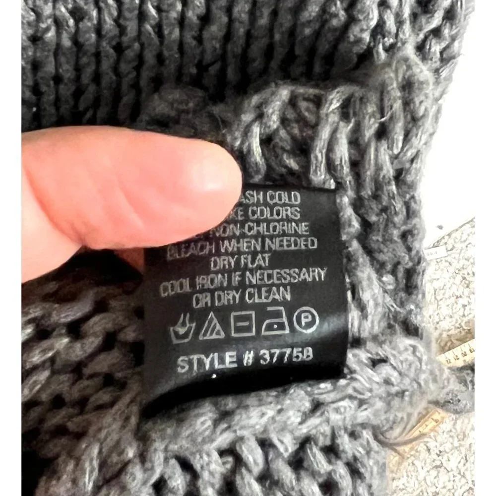 360 Sweater Raquel Stripe cuff‎ Silk Linen Sweater size S